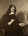 105065 Portret van Gerard van Honthorst, geboren Utrecht 1592, kunstschilder te Utrecht, overleden Utrecht 1656. ...